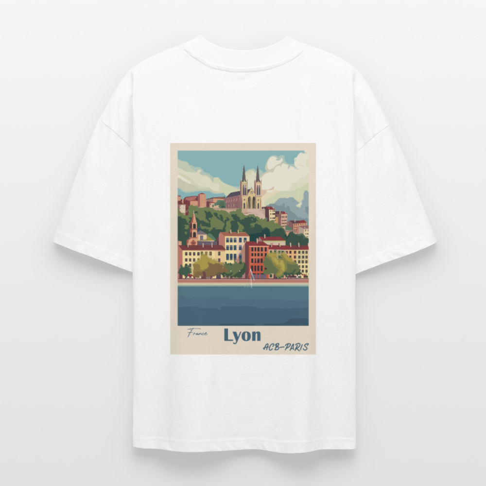 T-shirt Lyon ACB-PARIS - blanc