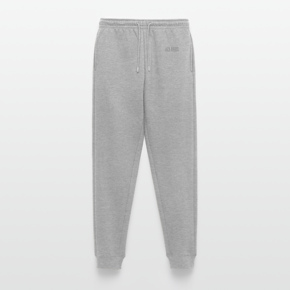 Pantalon de jogging Premium bio Homme - gris chiné