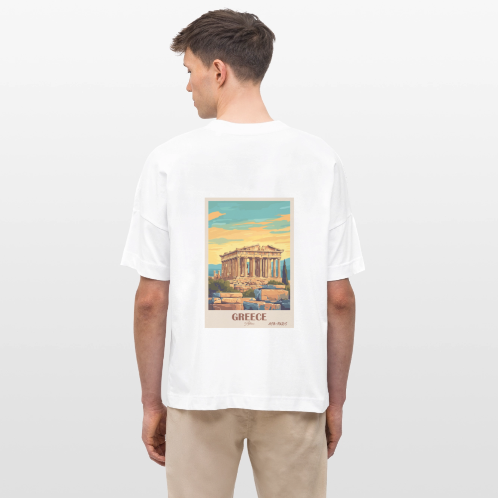 T-shirt Greece ACB-PARIS - blanc