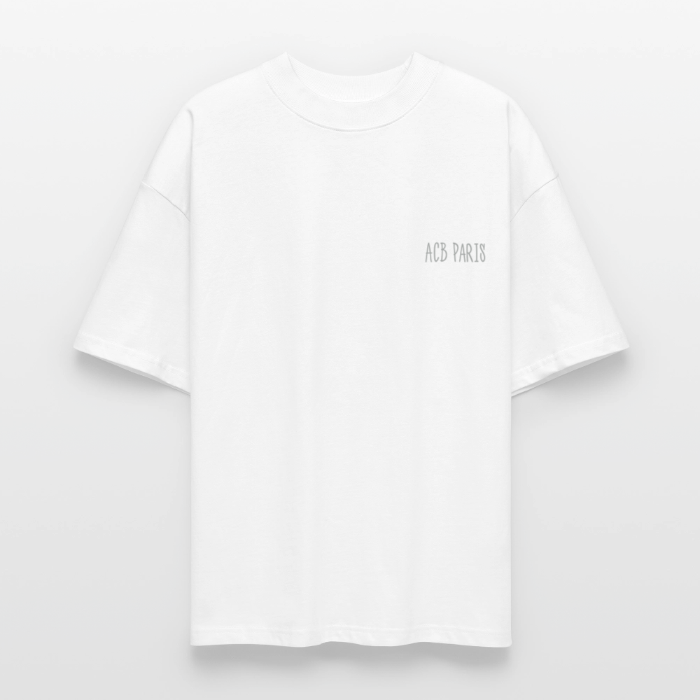 T-shirt Paris ACB-PARIS - blanc