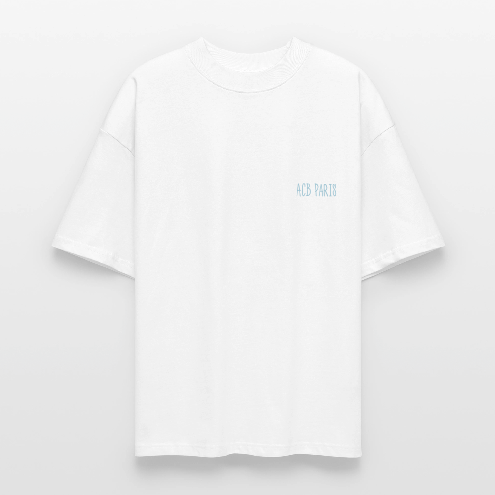 T-shirt French rivera ACB-PARIS - blanc