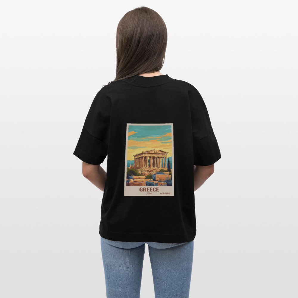 T-shirt Greece ACB-PARIS - noir