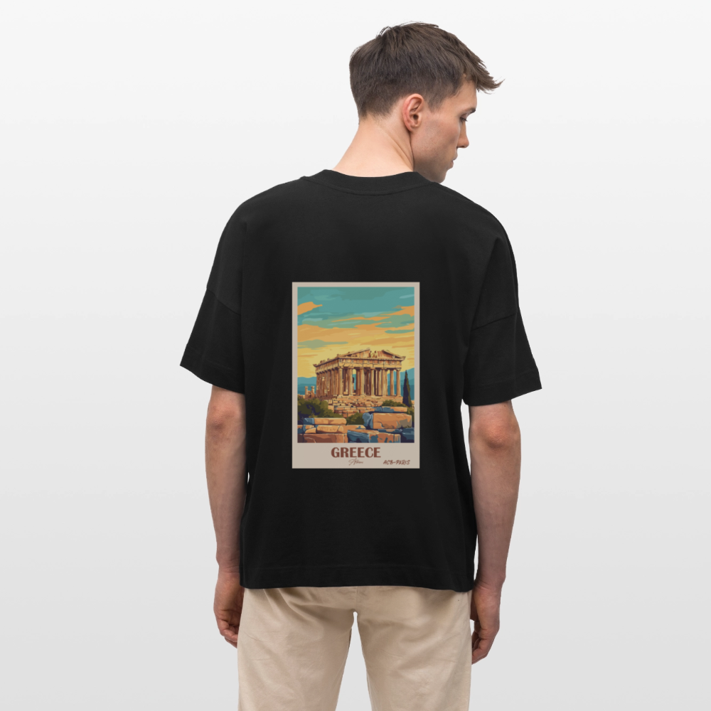 T-shirt Greece ACB-PARIS - noir