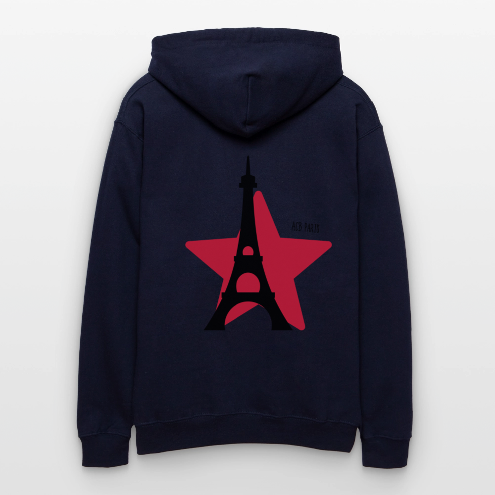 Sweat a capuche ACB-Paris Pari Star - bleu marine