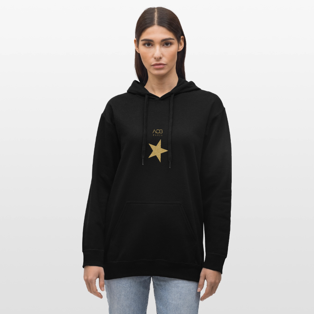 Étoile sweat à capuche ACB-Paris Noir - noir