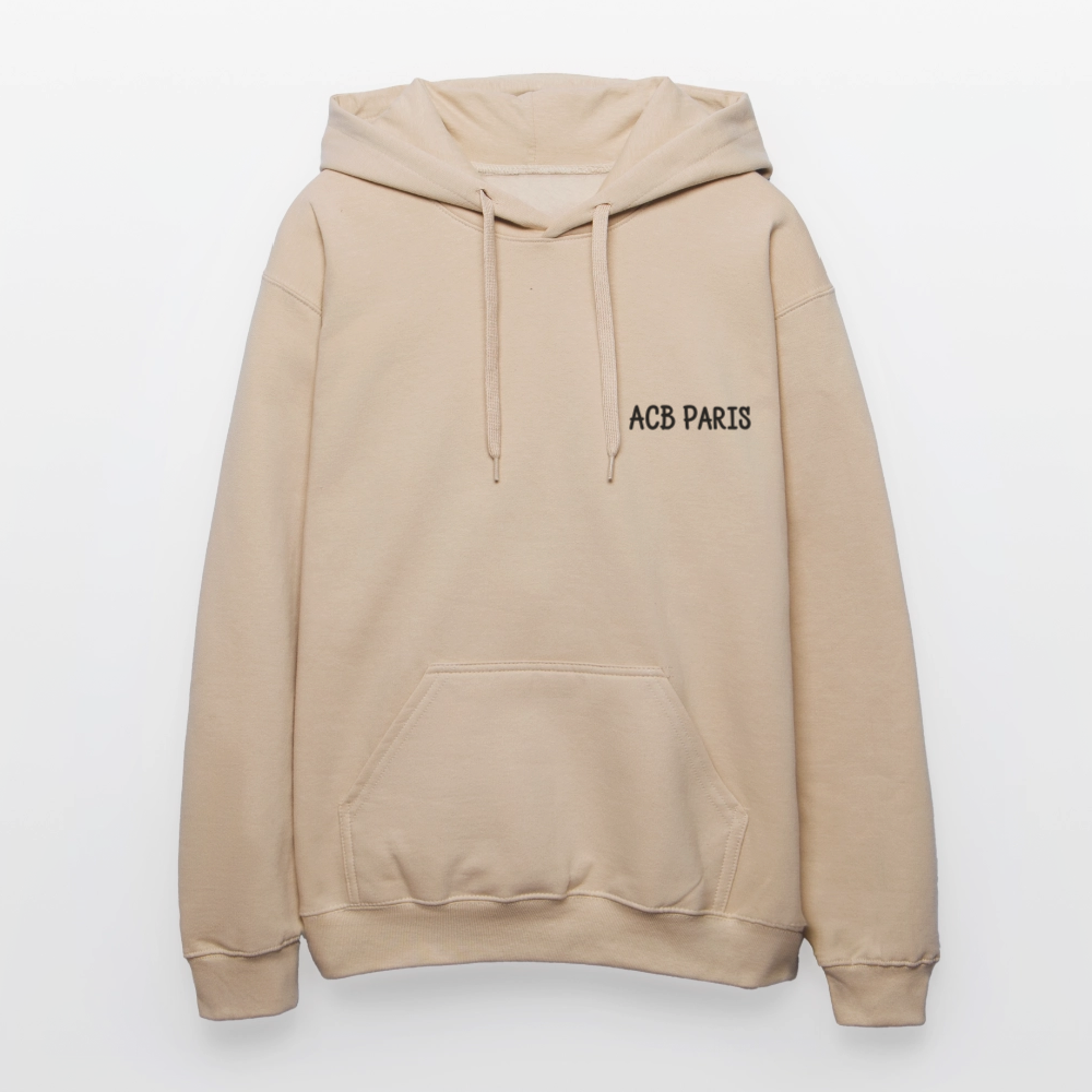 Sweat à capuche that girl - jaune sable