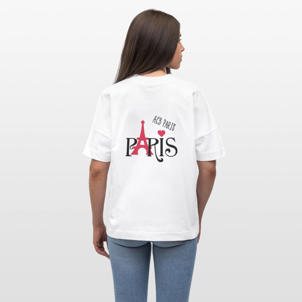 T-shirt Paris ACB-PARIS - blanc