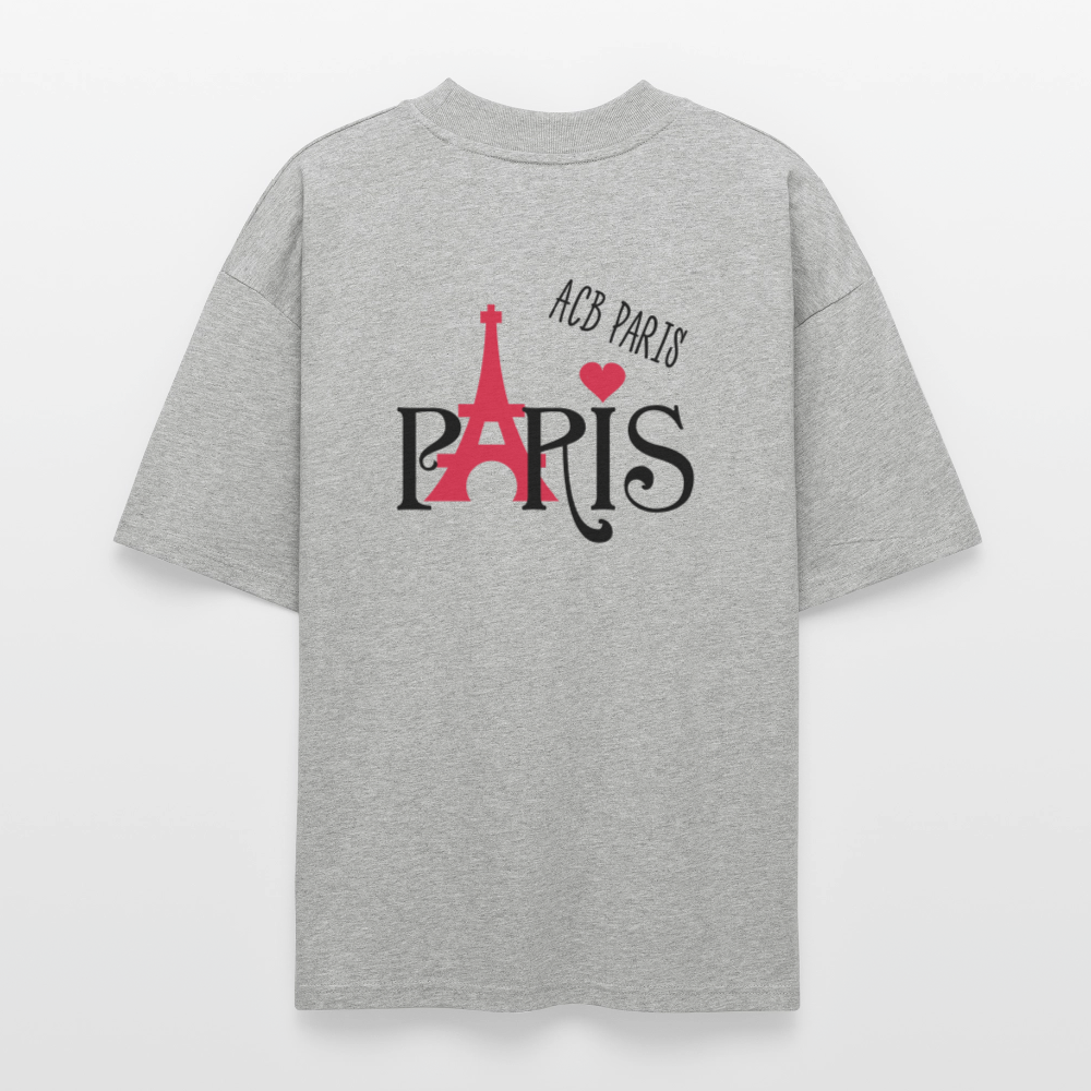 T-shirt Paris ACB-PARIS - gris chiné