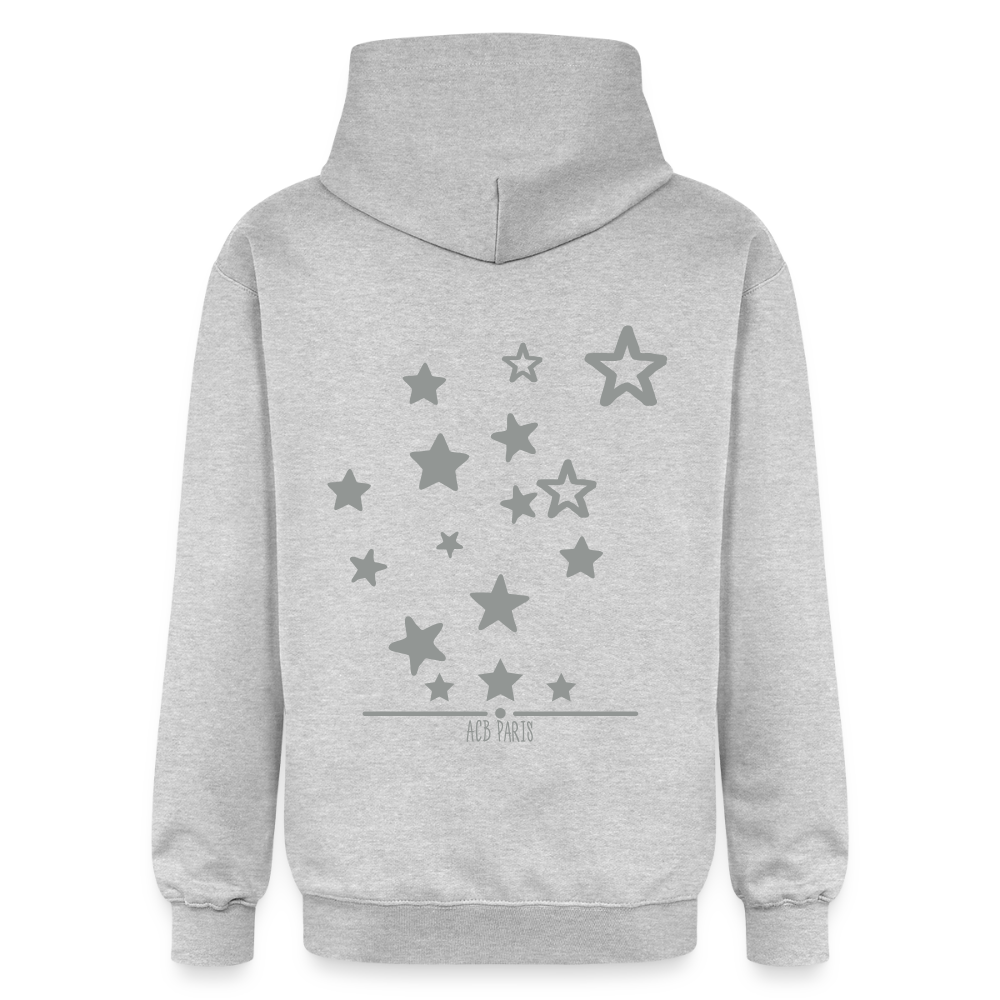 Star sweat à capuche Etoile Gilan - gris clair chiné