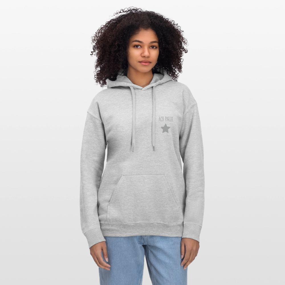 Star sweat à capuche Etoile Gilan - gris clair chiné
