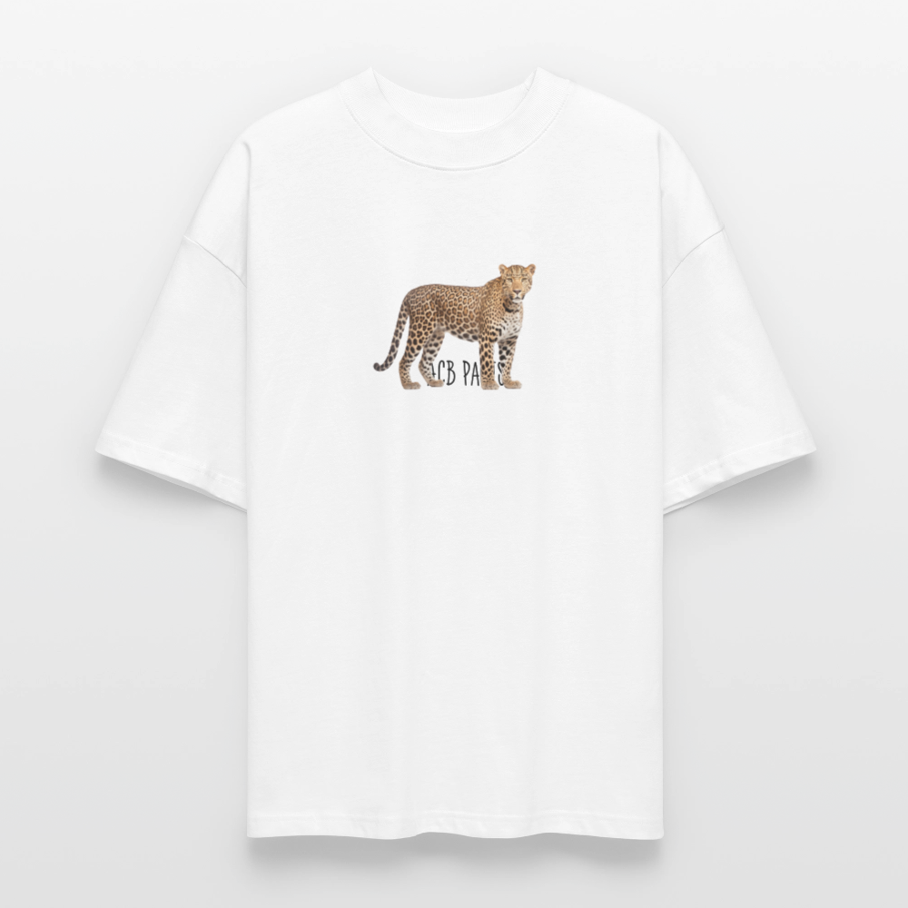 T-shirt Léopard ACB-PARIS - blanc