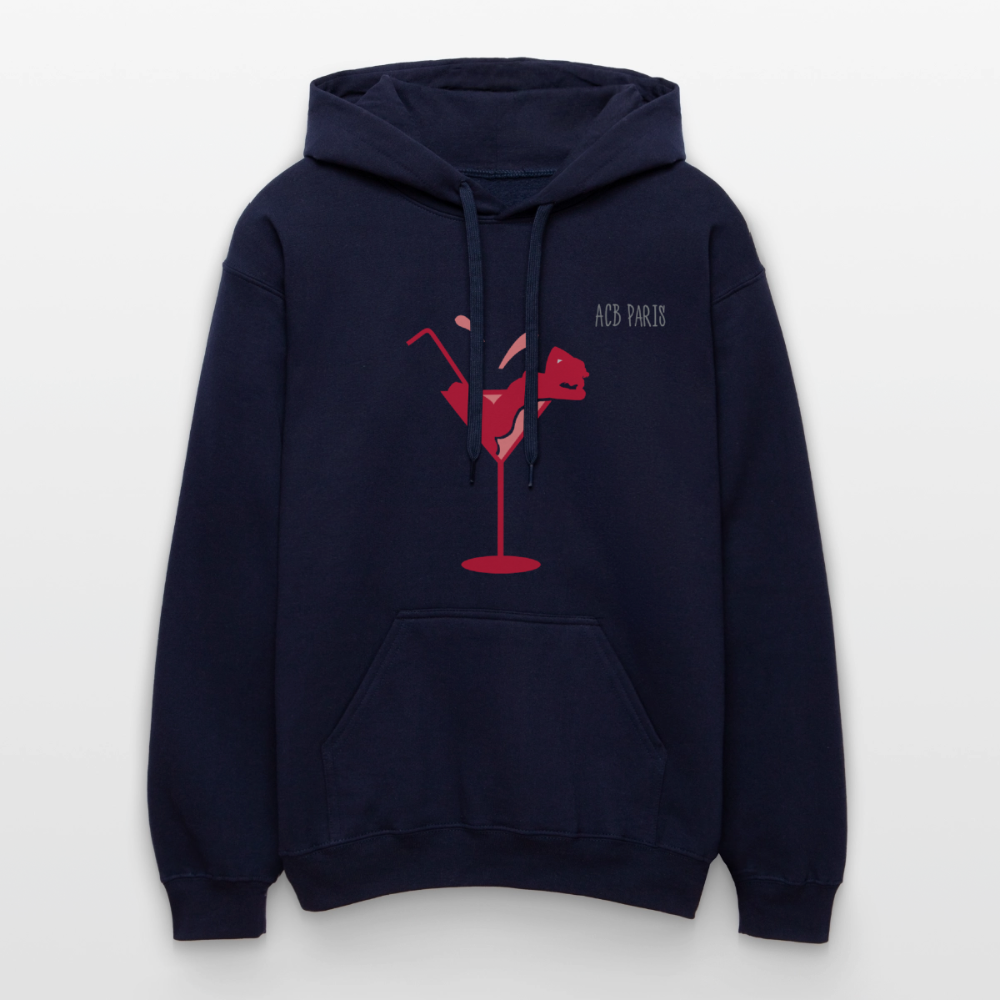 Sweat a capuche ACB- Étoile - bleu marine