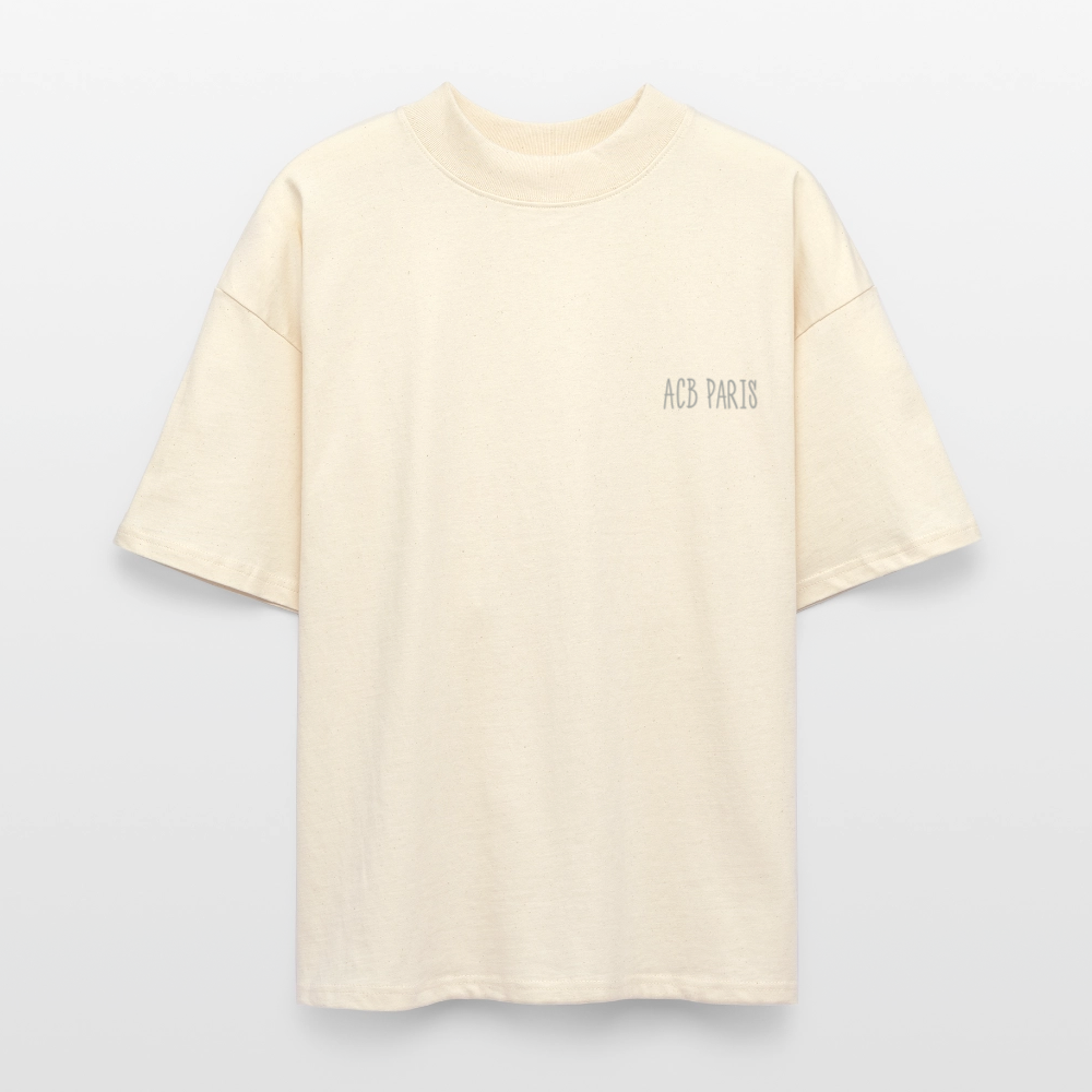 Sweat a capuche ACB-Paris Ilove Paris - blanc gris