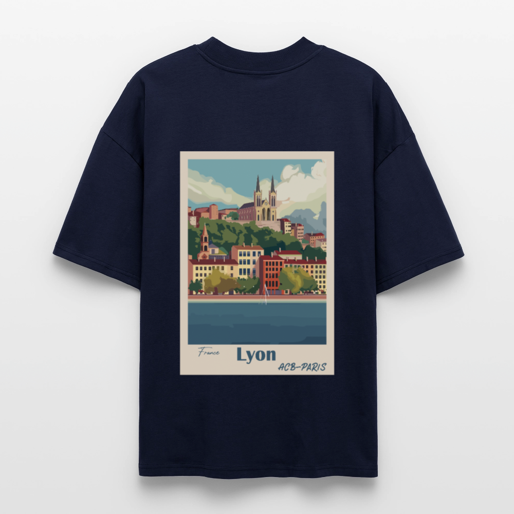 T-shirt Lyon ACB-PARIS - marine