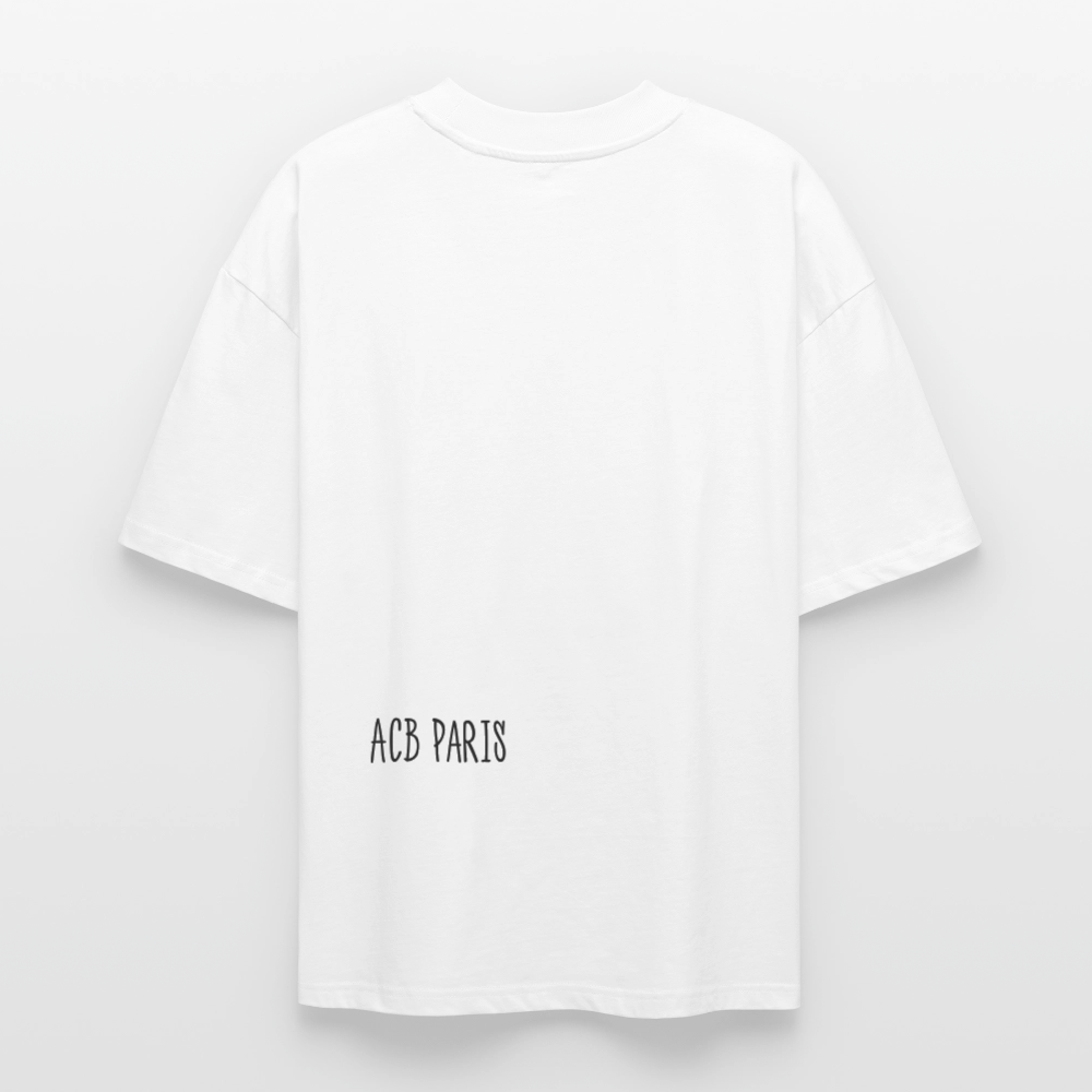 T-shirt Léopard ACB-PARIS - blanc