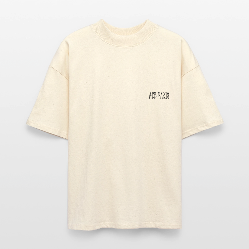 T-shirt French rivera ACB-PARIS - blanc gris