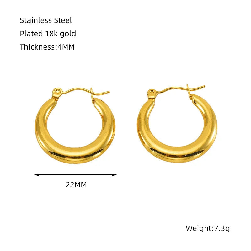 Boucles d'oreilles charme classique - ACB-PARIS
