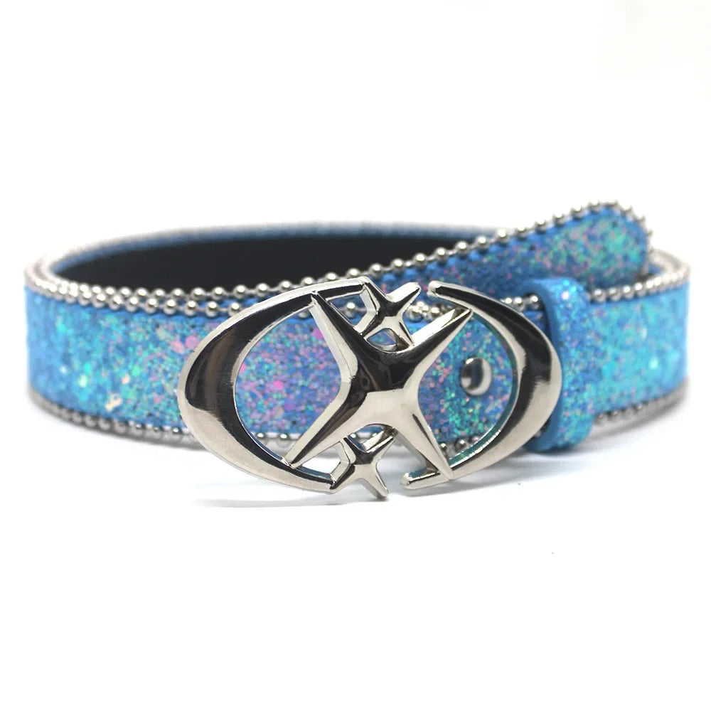 Ceinture à paillettes scintillantes