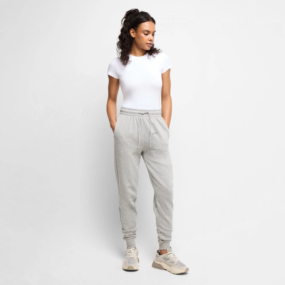 Pantalon de jogging Premium bio Homme - gris chiné