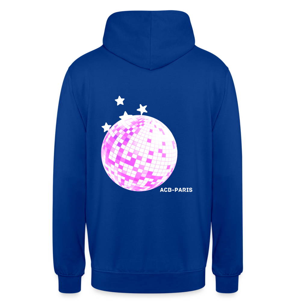 sweat Unisex boule disco rose ACB-Paris - bright royal