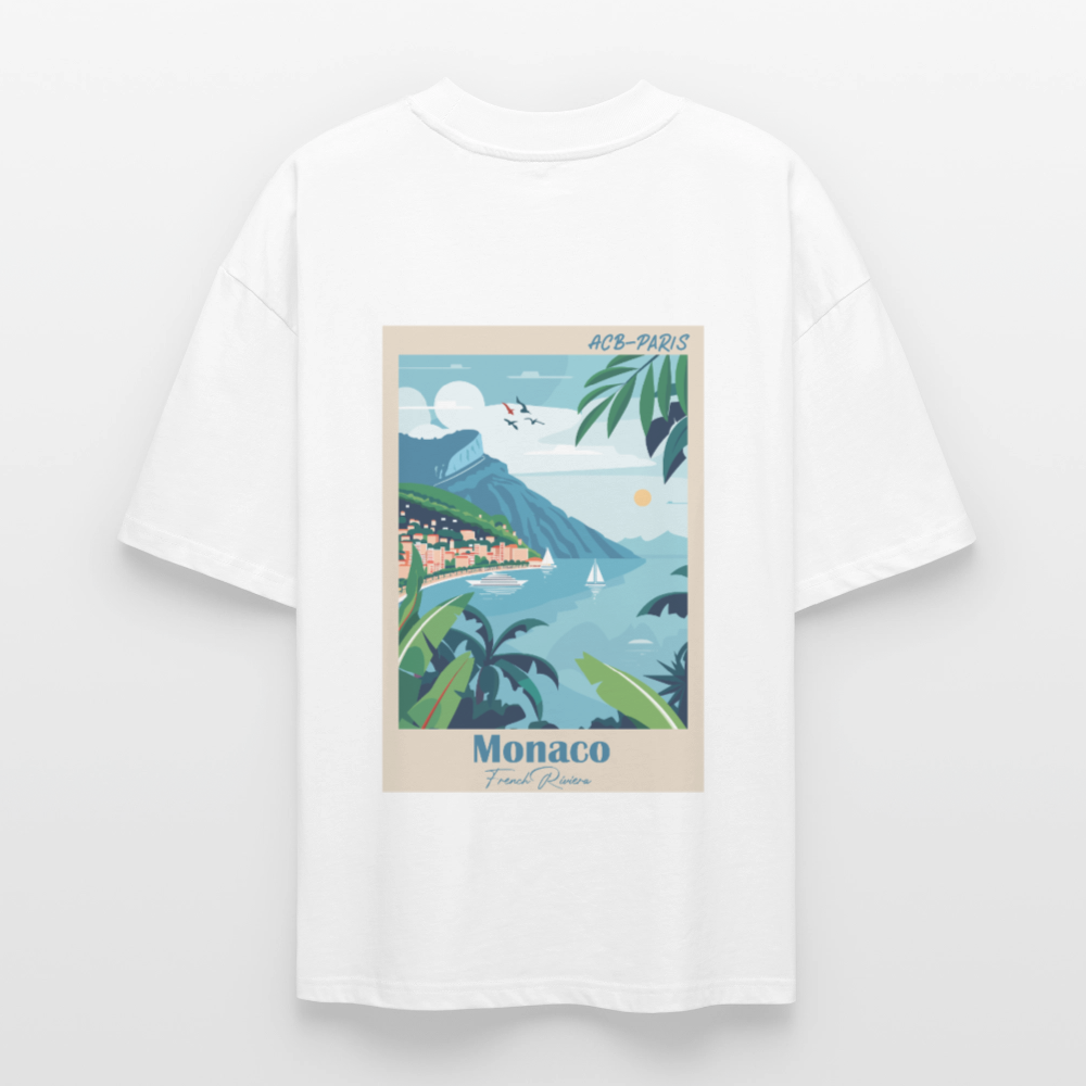 T-shirt French rivera ACB-PARIS - blanc