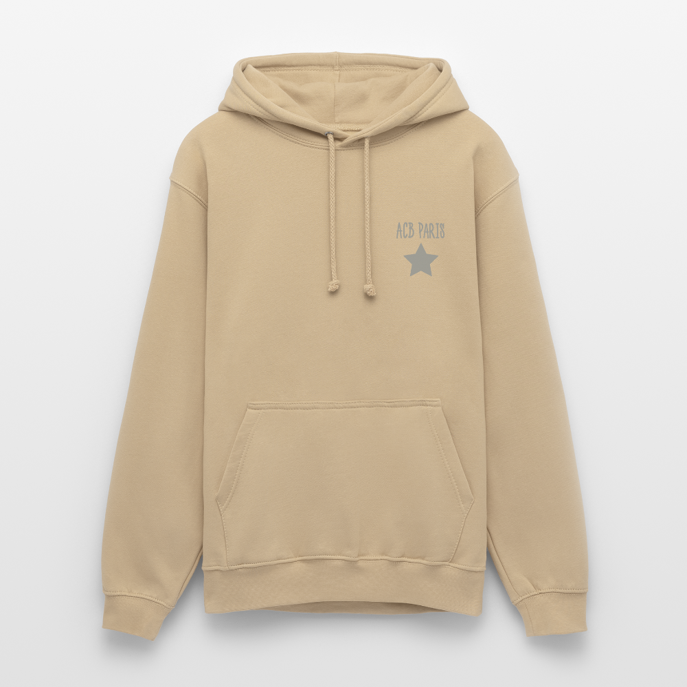 Star sweat à capuche - beige