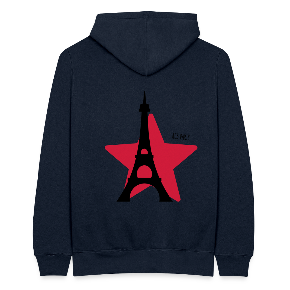 Sweat a capuche ACB-Paris Pari Star - navy