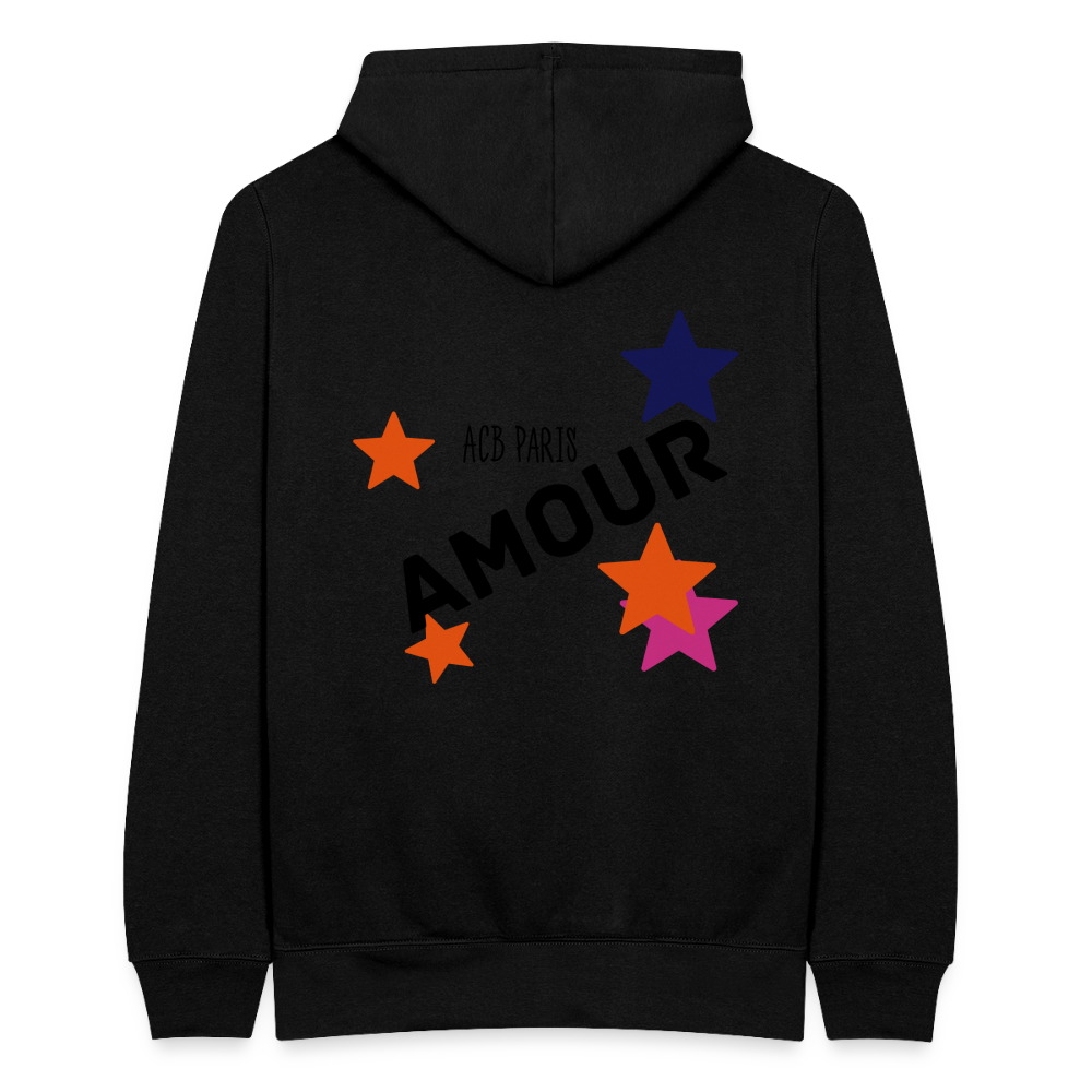 Sweat a capuche ACB-Amour - black