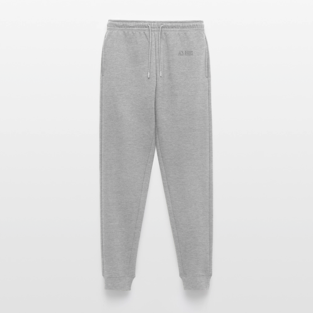 Pantalon de jogging Premium bio Homme - gris chiné