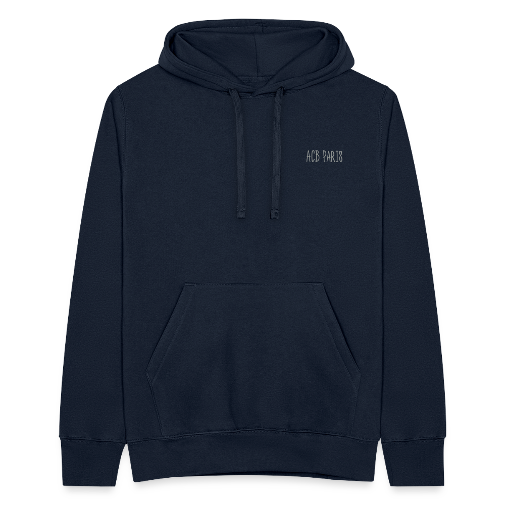 Sweat a capuche ACB-Paris i love her - navy