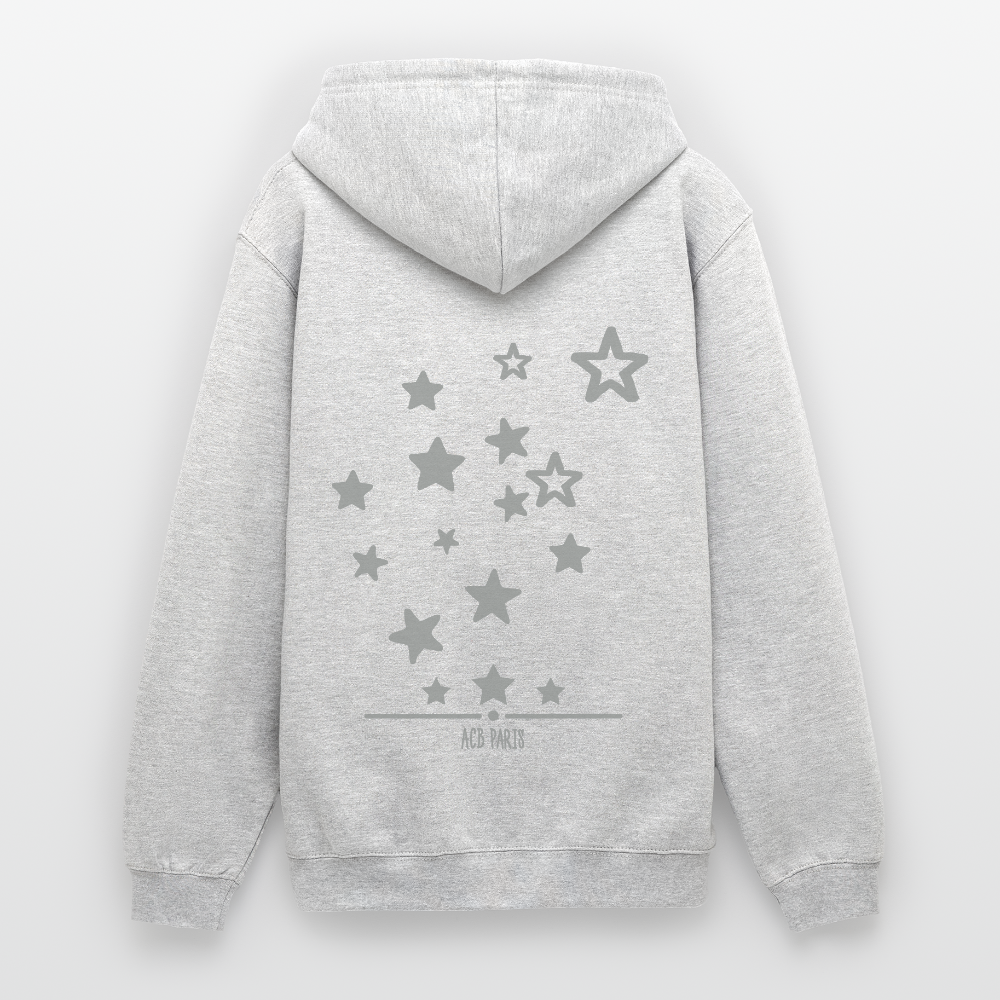 Star sweat à capuche - light heather grey