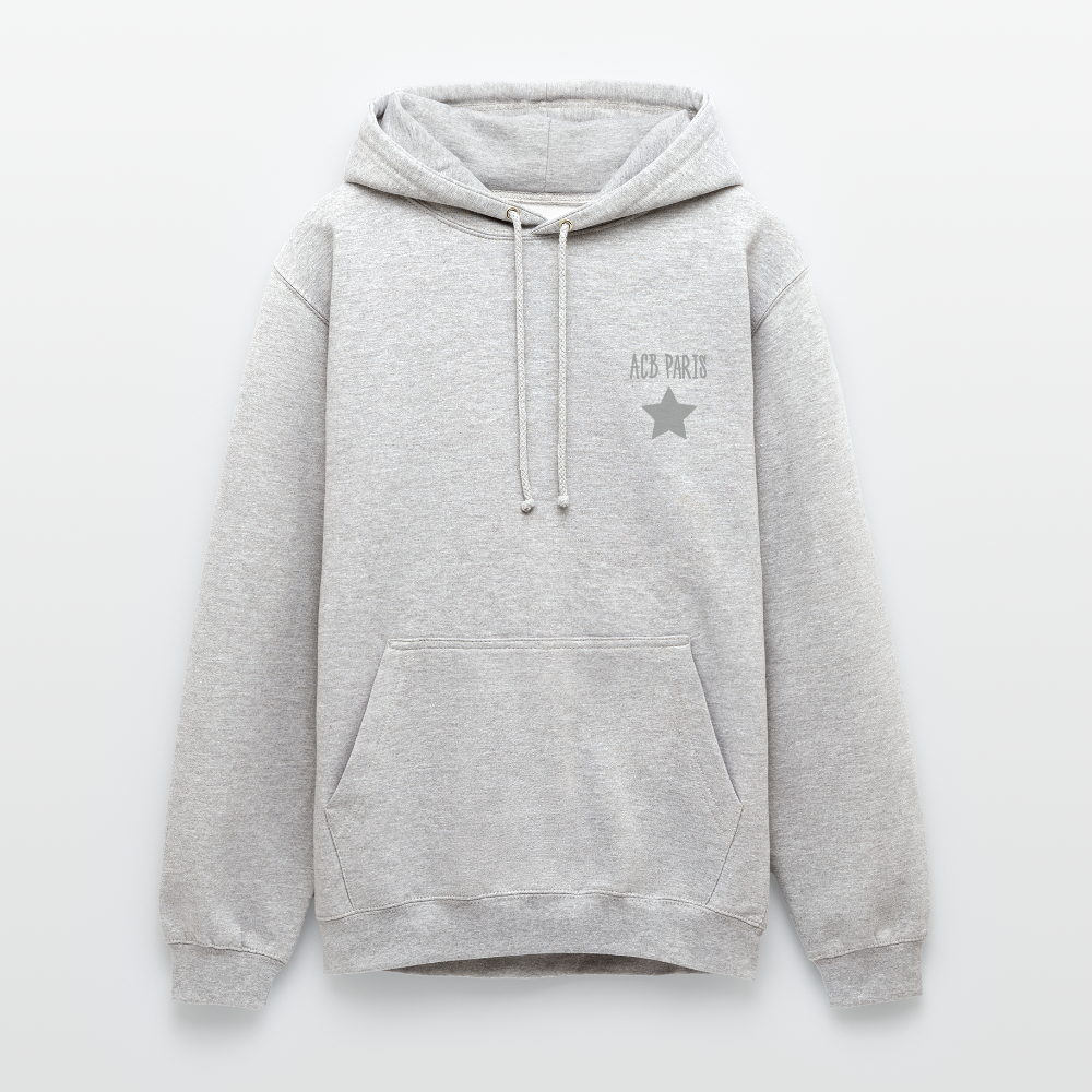 Star sweat à capuche - light heather grey