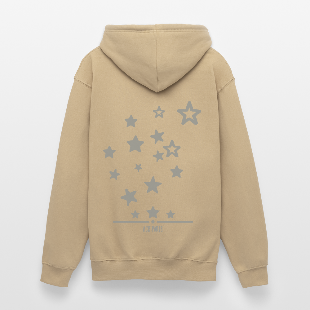 Star sweat à capuche - beige