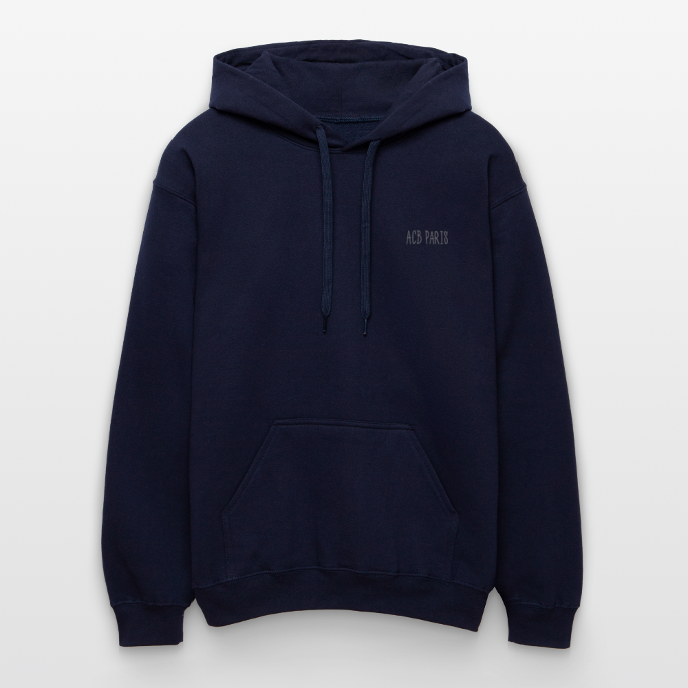 Sweat à Capuche Hoodie Disco - ACB-Paris - bleu marine