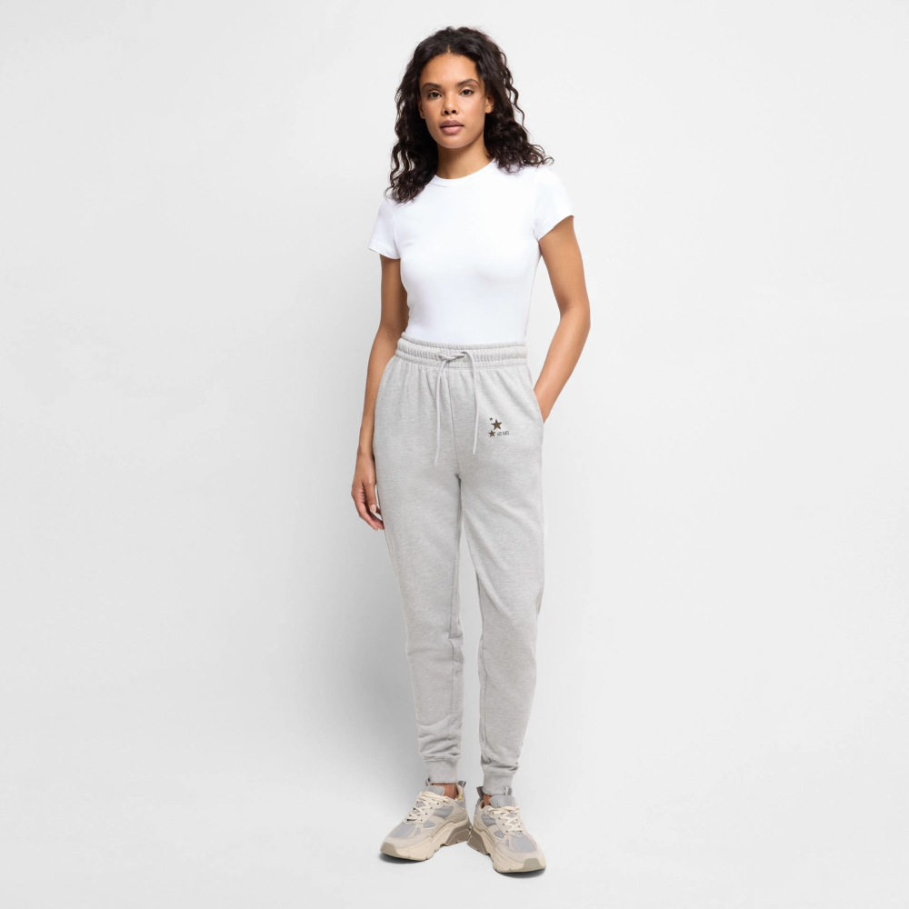 Pantalon de jogging Premium bio Femme - gris chiné
