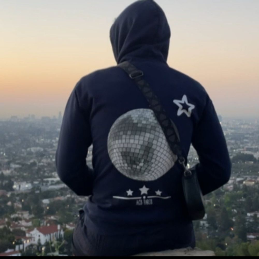Disco Star Hoodie - ACB-Paris 100% cotton