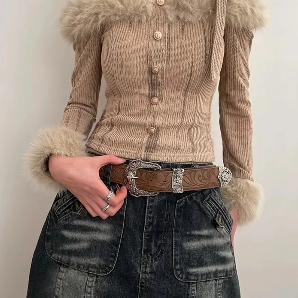 Ceinture en cuir de luxe - ACB-PARIS
