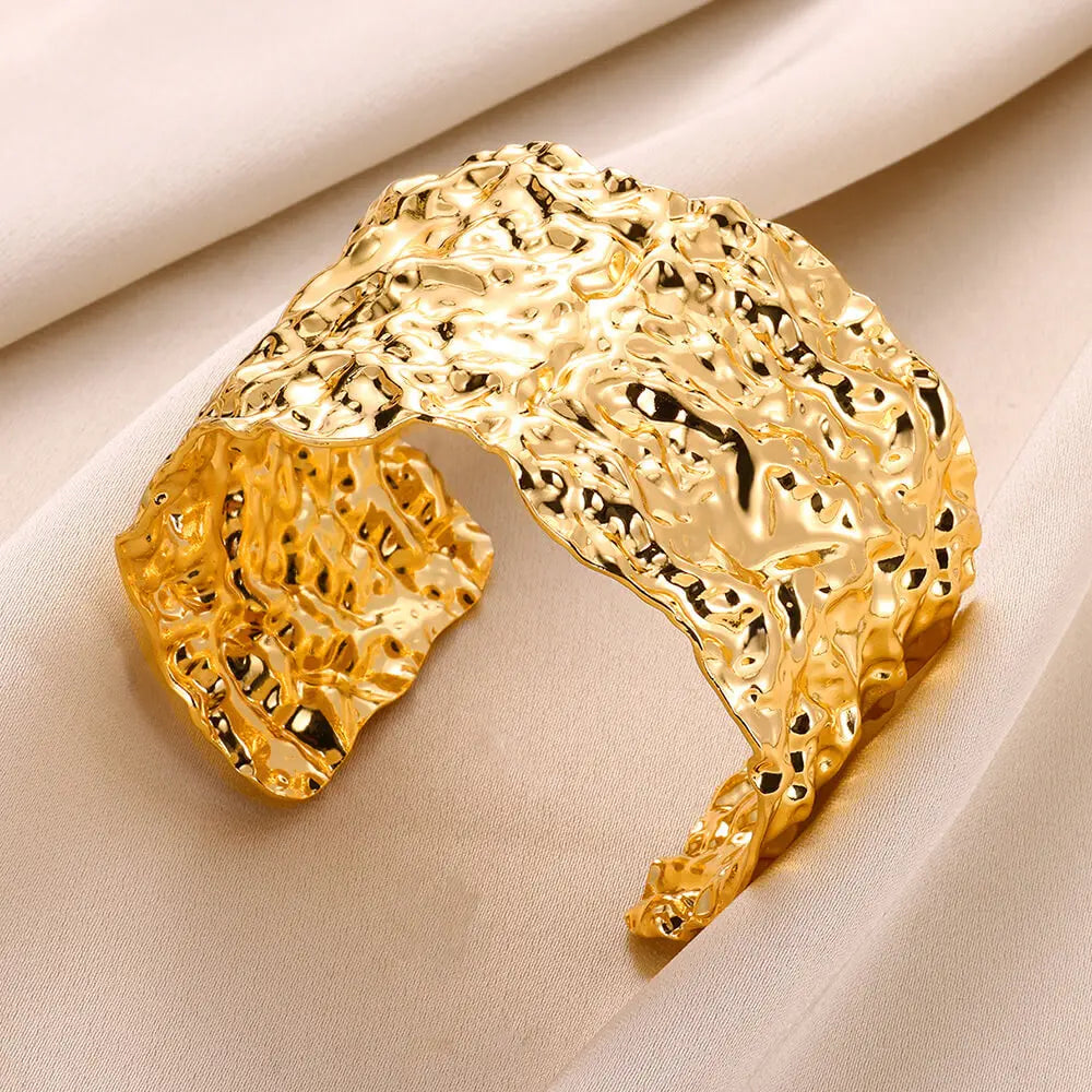 Bracelet vintage en acier inoxydable - ACB-PARIS