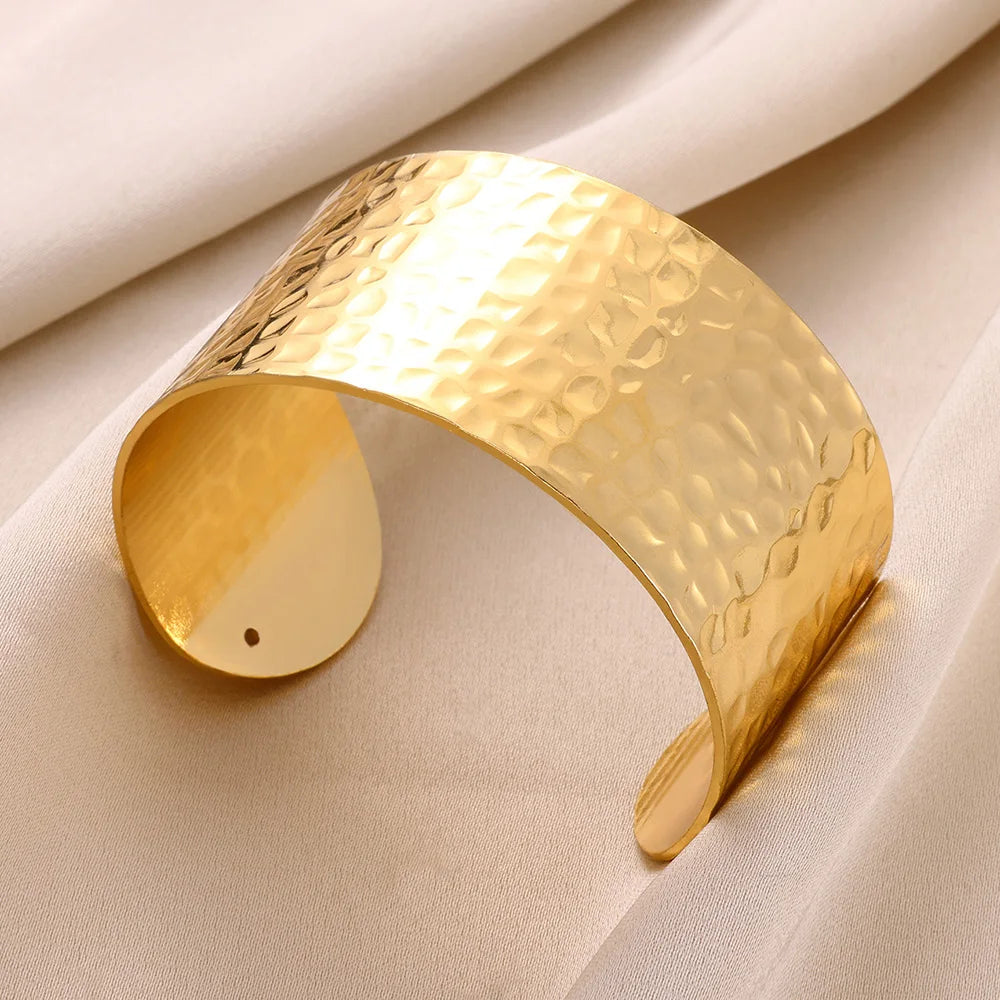 Bracelet vintage en acier inoxydable - ACB-PARIS